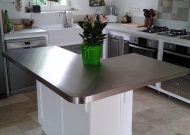 Plan travail inox